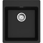 FRANKE MAG61015 MARIS DM GRN SGL 18CAB WITH STRAINER BASKET GRANITE COMPOSITE SINK