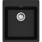 FRANKE MAG61015 MARIS DM GRN SGL 18CAB WITH STRAINER BASKET GRANITE COMPOSITE SINK