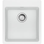 FRANKE MAG61015 MARIS DM GRN SGL 18CAB WITH STRAINER BASKET GRANITE COMPOSITE SINK