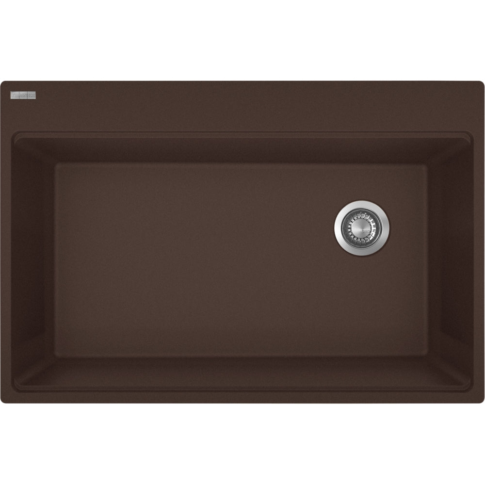 FRANKE MAG61031OW MARIS TM GRN SGL - OFFSET WASTE WITH STRAINER BASKET GRANITE COMPOSITE SINK