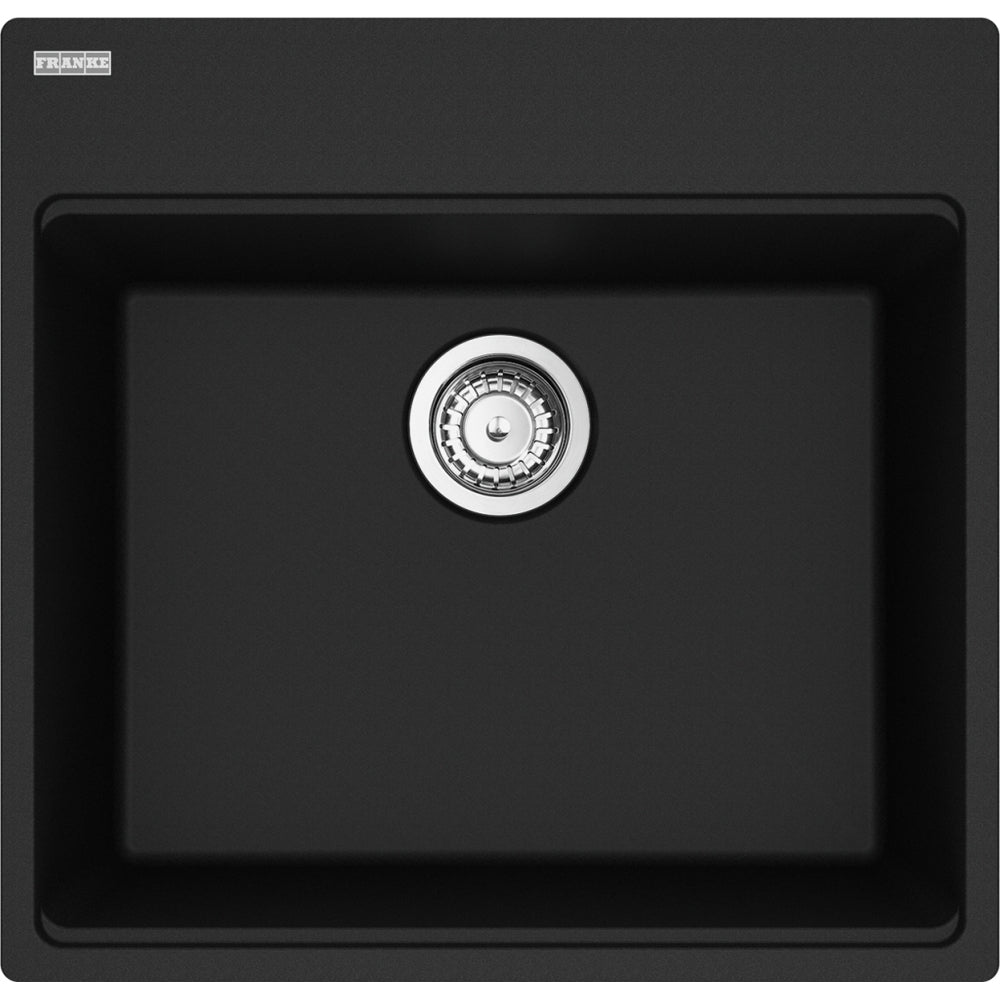 FRANKE MAG61020 MARIS UM GRN SGL 24CAB WITH STRAINER BASKET GRANITE COMPOSITE SINK Secondary image