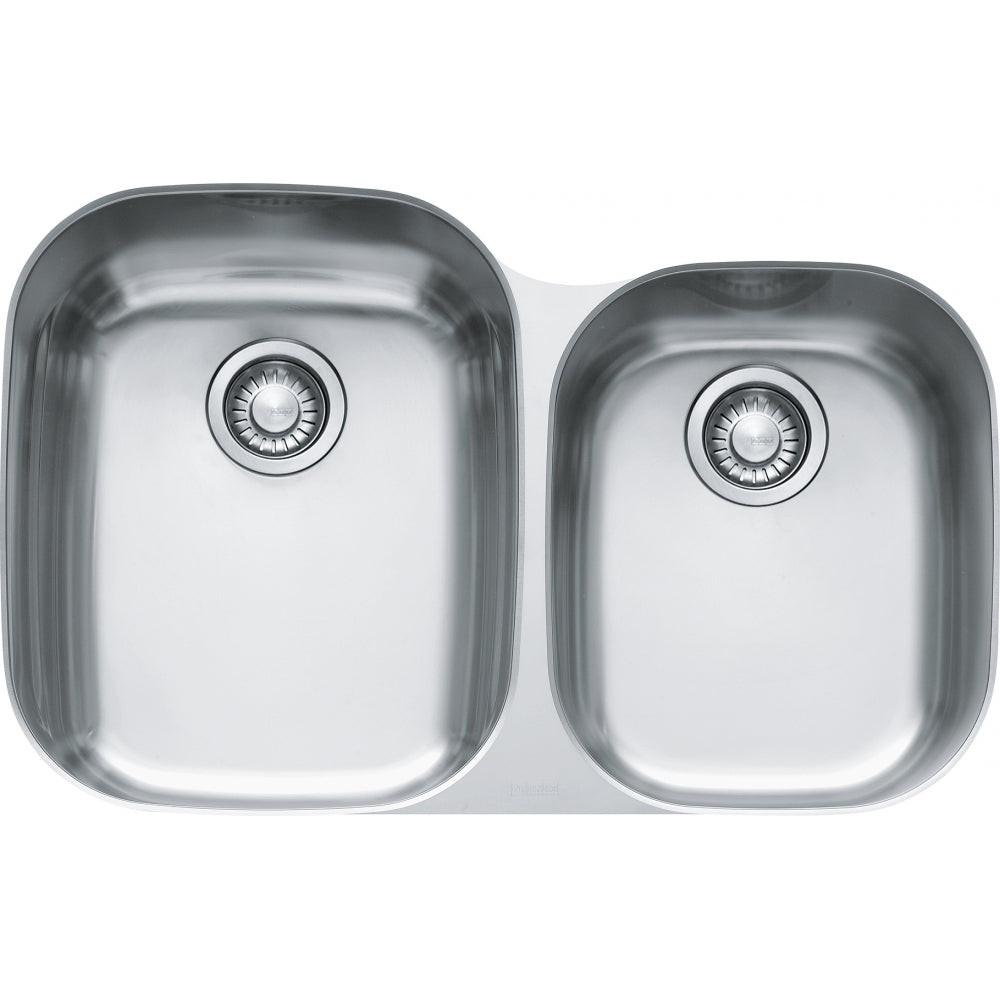 FRANKE RGX160 REGATTA UM 18G SS DBL 36CAB STAINLESS STEEL SINK Main image