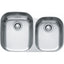 FRANKE RGX160 REGATTA UM 18G SS DBL 36CAB STAINLESS STEEL SINK