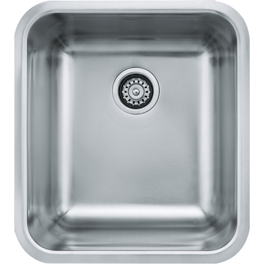 FRANKE GDX11018 GRANDE UM 18G SS SGL 24CAB STAINLESS STEEL SINK Main image