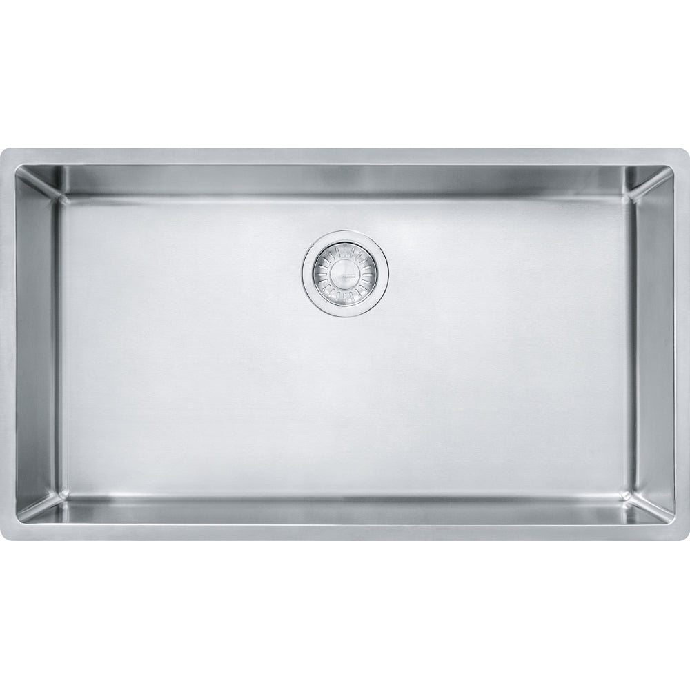 FRANKE CUX110-30 CUBE UM 18G SS SGL 36CAB STAINLESS STEEL SINK Main image