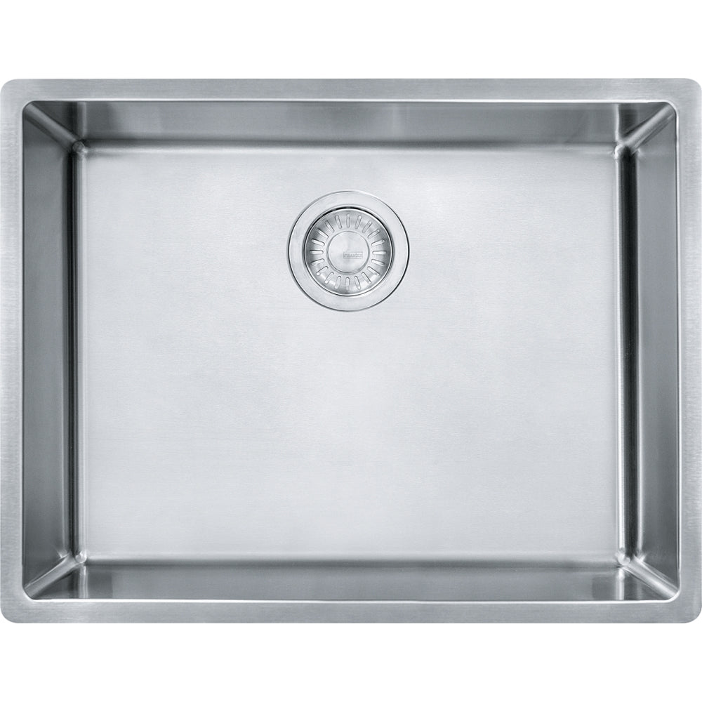 FRANKE CUX110-21 CUBE UM 18G SS SGL 27CAB STAINLESS STEEL SINK Main image