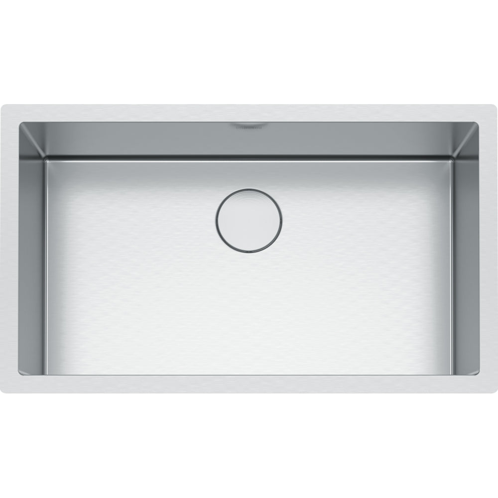 FRANKE PS2X110-30-12 PROFESSIONAL 2 UM 16G SS SGL 36CAB 12" DEPTH STAINLESS STEEL SINK