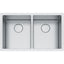 FRANKE PS2X120-14-14 PROFESSIONAL 2 UM 16G SS DBL 36CAB STAINLESS STEEL SINK