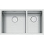 FRANKE PS2X160-18-11 PROFESSIONAL 2 UM 16G SS DBL 36CAB STAINLESS STEEL SINK