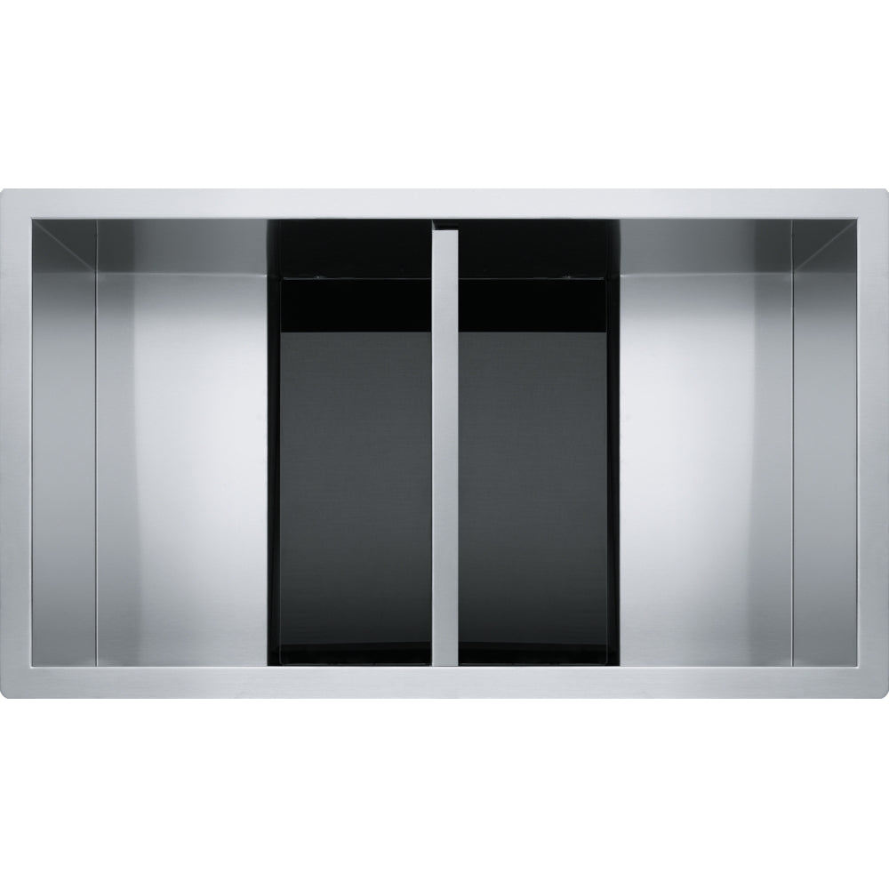 FRANKE CLV120-33 UM 16G SS DBL 36 CAB STAINLESS STEEL SINK Main image
