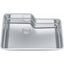 FRANKE OR2X110 2.0 UM 18G SS SGL 36CAB WITH STRAINER BASKET STAINLESS STEEL SINK