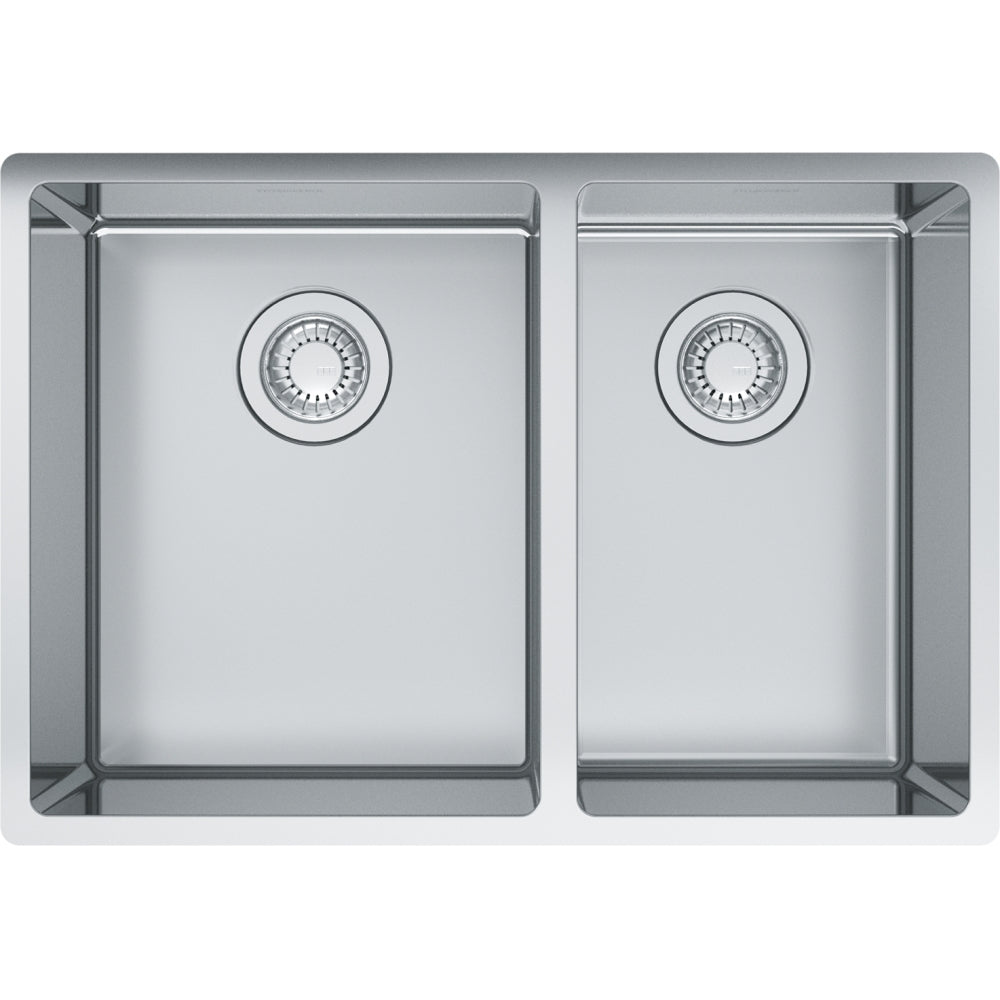 FRANKE CUX160-24 CUBE UM 18G SS SGL 27CAB STAINLESS STEEL SINK