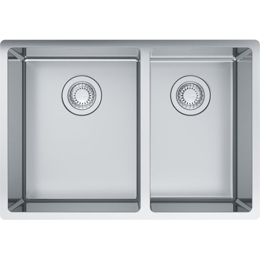 FRANKE CUX160-24 CUBE UM 18G SS SGL 27CAB STAINLESS STEEL SINK
