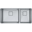 FRANKE PTX160-37 PESCARA UM 18GA SS DBL 42CAB STAINLESS STEEL SINK