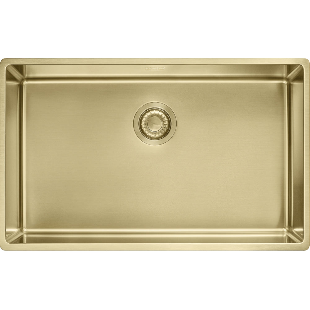 FRANKE MMX11027 MYTHOS MASTERPIECE UM 19GA SS SGL 33 STAINLESS STEEL SINK Main image