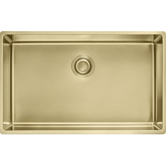 FRANKE MMX11027 MYTHOS MASTERPIECE UM 19GA SS SGL 33 STAINLESS STEEL SINK