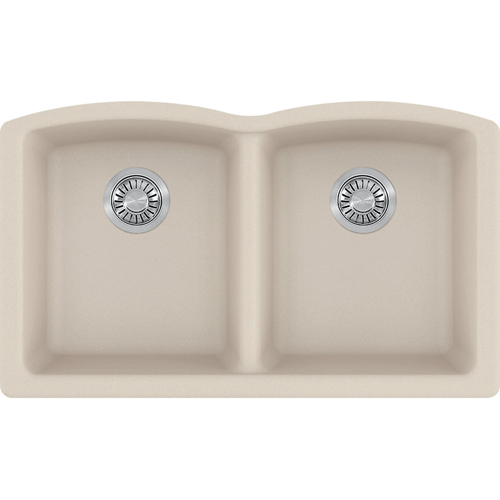 FRANKE ELG120 ELLIPSE UM GRN DBL 36CAB GRANITE COMPOSITE SINK Main image
