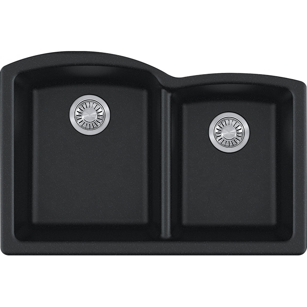 FRANKE ELG160 ELLIPSE UM GRN DBL 36CAB GRANITE COMPOSITE SINK