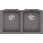 FRANKE ELG120 ELLIPSE UM GRN DBL 36CAB GRANITE COMPOSITE SINK