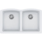 FRANKE ELG120 ELLIPSE UM GRN DBL 36CAB GRANITE COMPOSITE SINK
