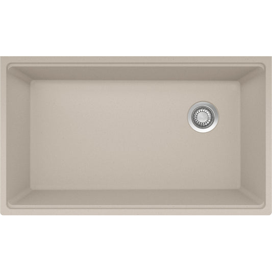 FRANKE MAG11031OW MARIS UM GRN SGL - OFFSET WASTE WITH STRAINER BASKET GRANITE COMPOSITE SINK