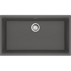 FRANKE MAG11031 MARIS UM GRN SGL 36CAB WITH STRAINER BASKET GRANITE COMPOSITE SINK