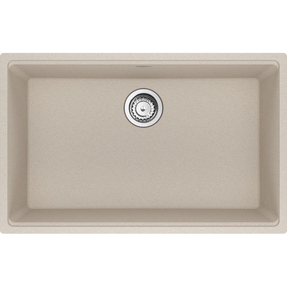 FRANKE MAG11028 MARIS UM GRN SGL 33CAB WITH STRAINER BASKET GRANITE COMPOSITE SINK