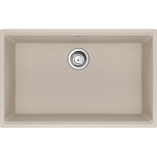 FRANKE MAG11028 MARIS UM GRN SGL 33CAB WITH STRAINER BASKET GRANITE COMPOSITE SINK