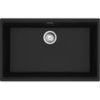 FRANKE MAG11028 MARIS UM GRN SGL 33CAB WITH STRAINER BASKET GRANITE COMPOSITE SINK