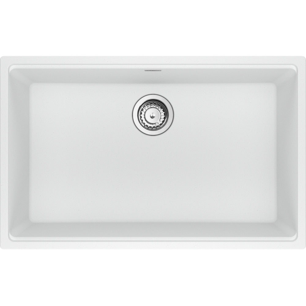 FRANKE MAG11028 MARIS UM GRN SGL 33CAB WITH STRAINER BASKET GRANITE COMPOSITE SINK