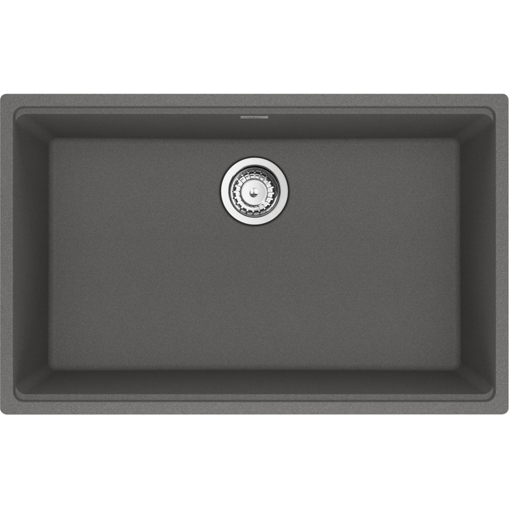 FRANKE MAG11028 MARIS UM GRN SGL 33CAB WITH STRAINER BASKET GRANITE COMPOSITE SINK