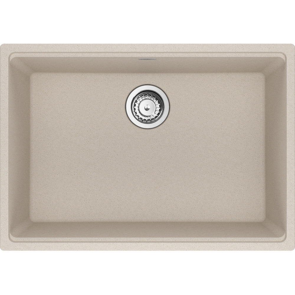 FRANKE MAG11025 MARIS UM GRN SGL 30CAB WITH STRAINER BASKET GRANITE COMPOSITE SINK Main image