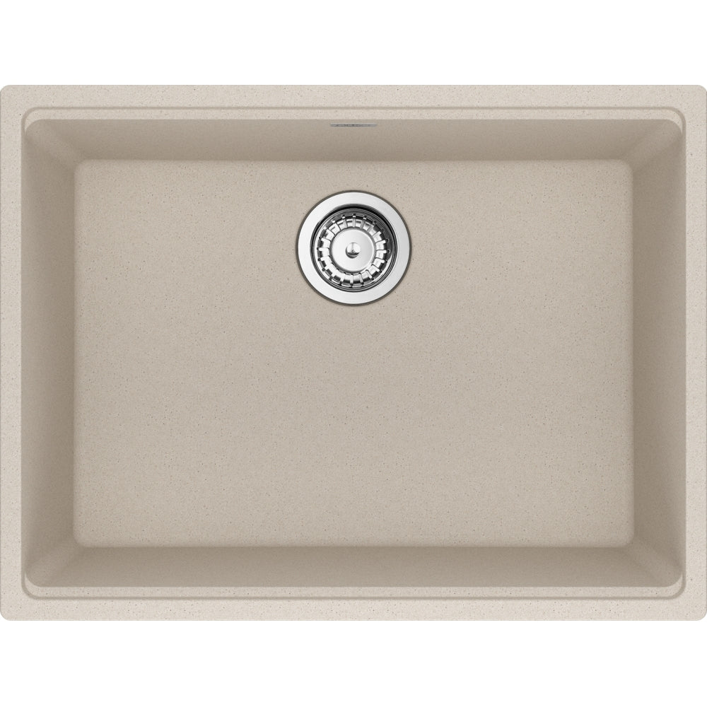 FRANKE MAG11023 MARIS UM GRN SGL 27CAB WITH STRAINER BASKET GRANITE COMPOSITE SINK Main image