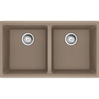 FRANKE MAG1201414 MARIS UM GRN DBL 33CAB WITH STRAINER BASKET GRANITE COMPOSITE SINK