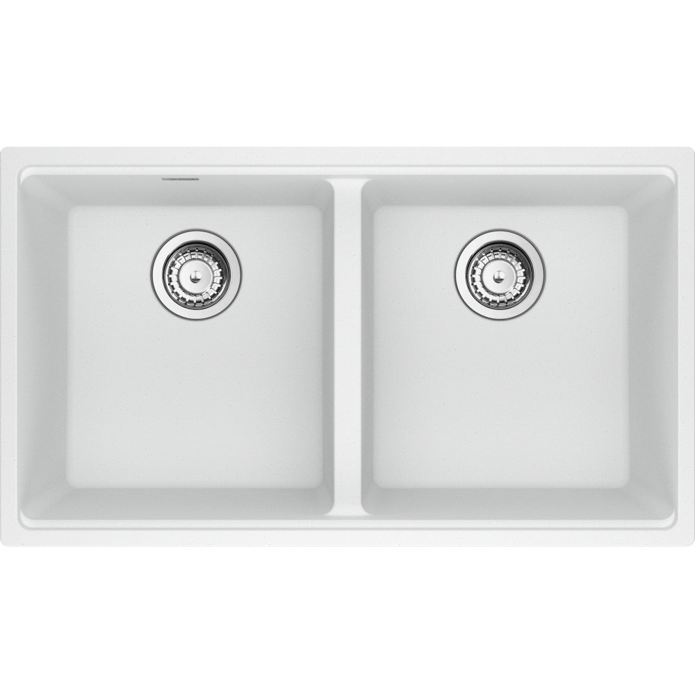 FRANKE MAG1201414 MARIS UM GRN DBL 33CAB WITH STRAINER BASKET GRANITE COMPOSITE SINK
