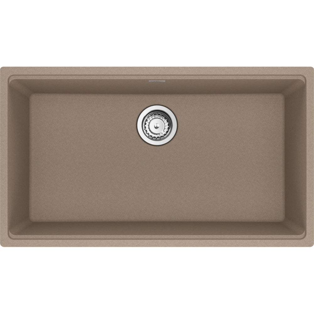 FRANKE MAG11029 MARIS UM GRN SGL 33CAB WITH STRAINER BASKET GRANITE COMPOSITE SINK