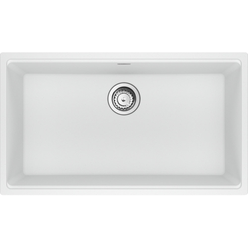 FRANKE MAG11029 MARIS UM GRN SGL 33CAB WITH STRAINER BASKET GRANITE COMPOSITE SINK