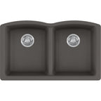 FRANKE EDCH33229-1 ELLIPSE DM GRN DBL 36CAB GRANITE COMPOSITE SINK