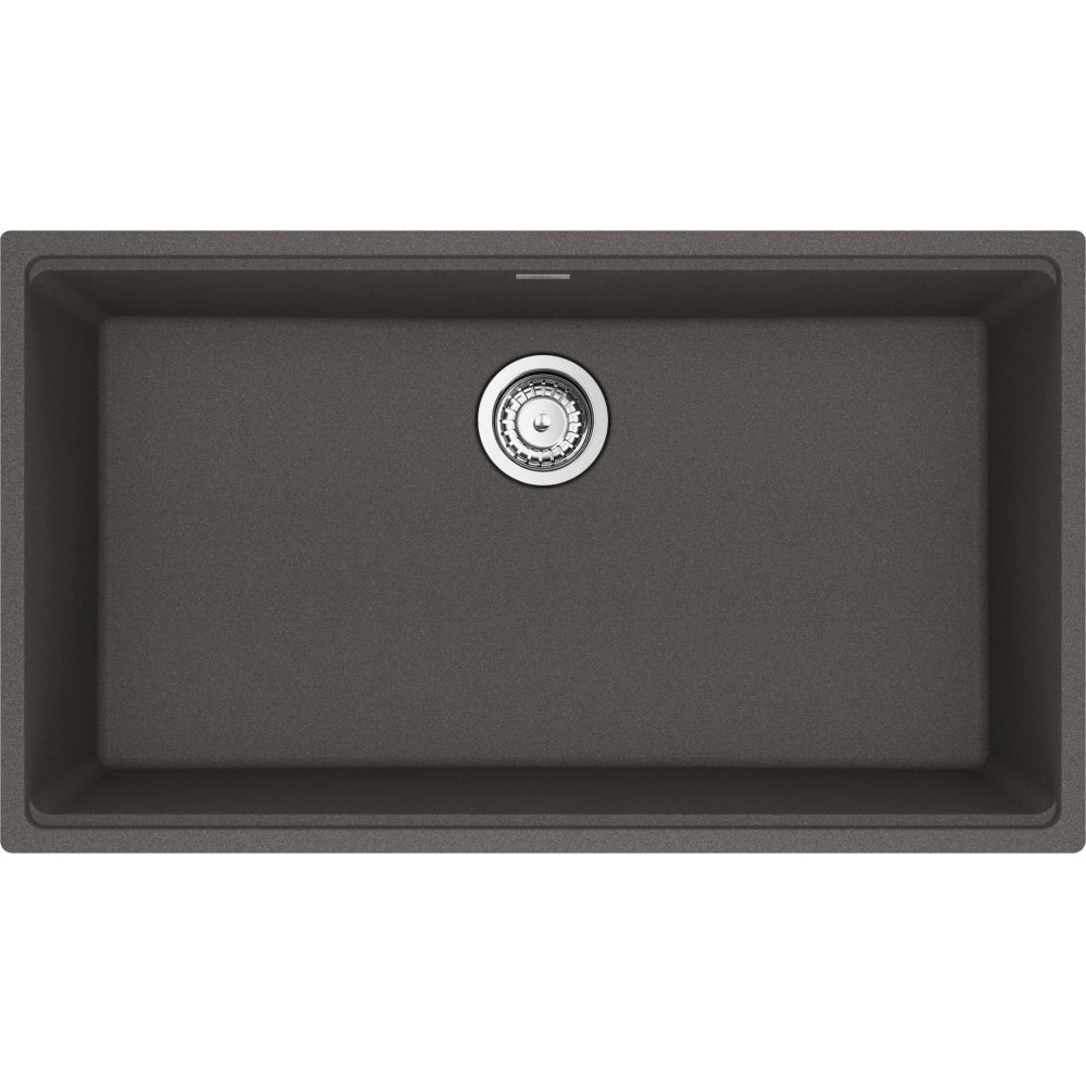 FRANKE MAG11031 MARIS UM GRN SGL 36CAB WITH STRAINER BASKET GRANITE COMPOSITE SINK