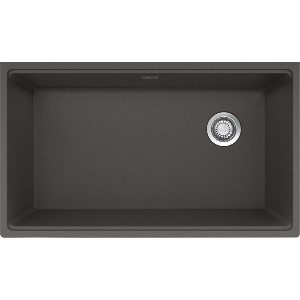 FRANKE MAG11031OW MARIS UM GRN SGL - OFFSET WASTE WITH STRAINER BASKET GRANITE COMPOSITE SINK