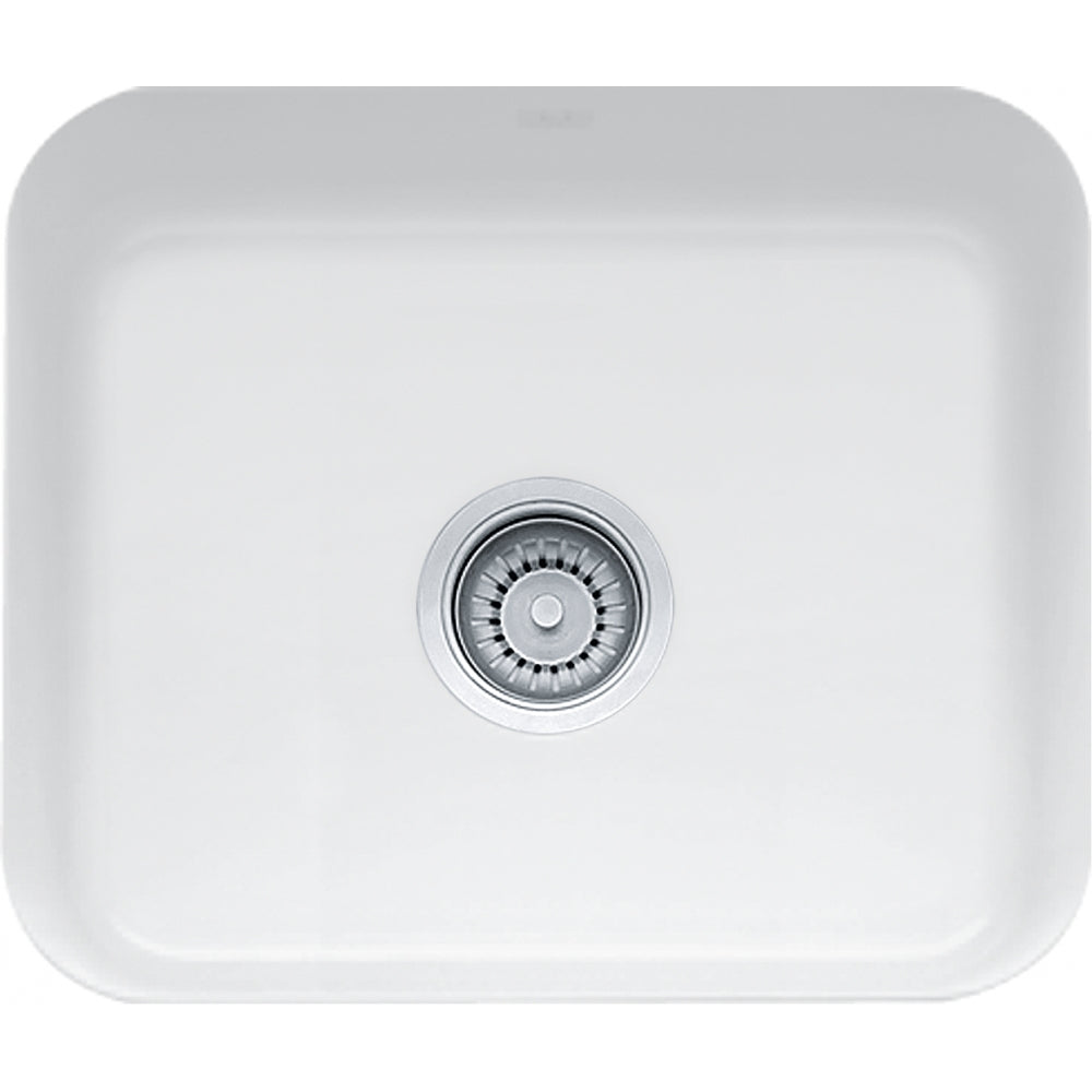 FRANKE CCK110-19 CISTERNA FC UM SGL 27CAB FIRECLAY SINK Main image