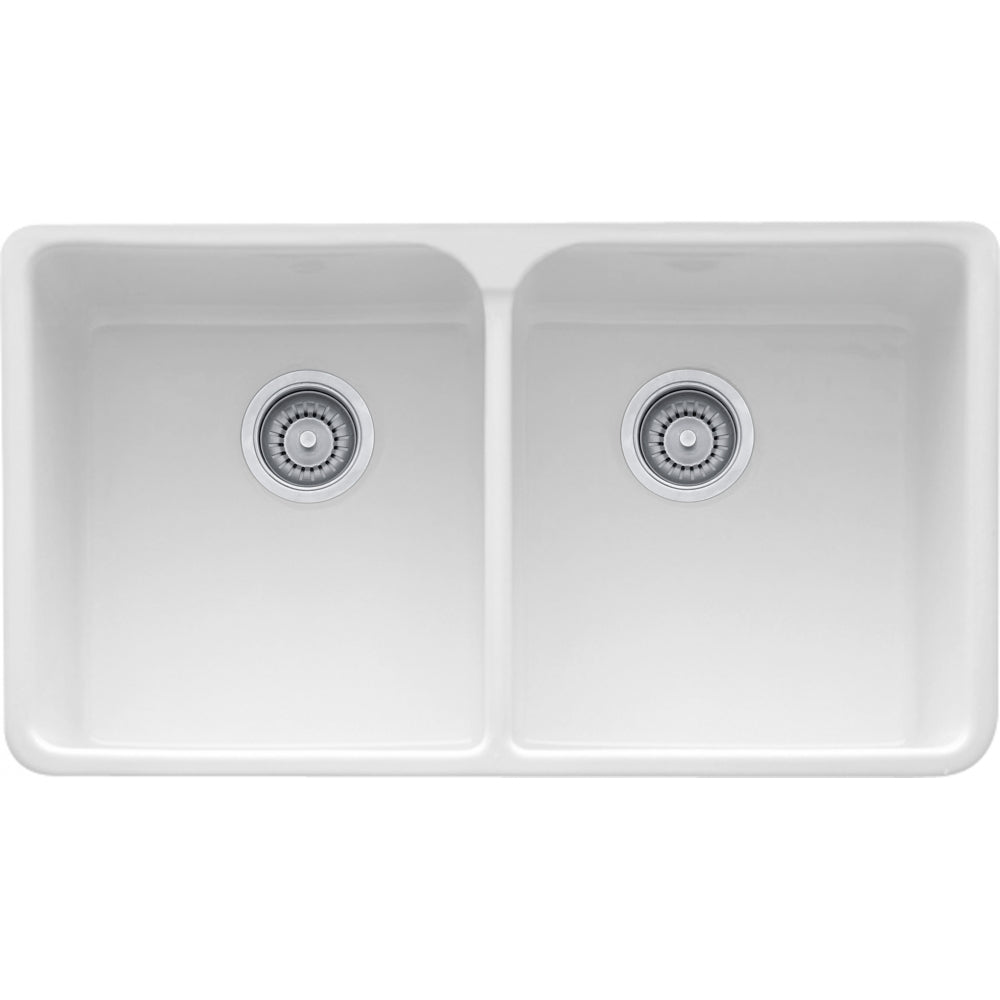 FRANKE MHK720-35 MANOR HOUSE AF FC DBL 36CAB FIRECLAY SINK Main image