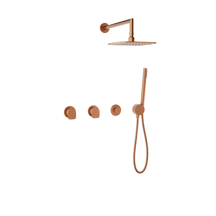 BARIL PRO-3302-04 Complete thermostatic shower kit