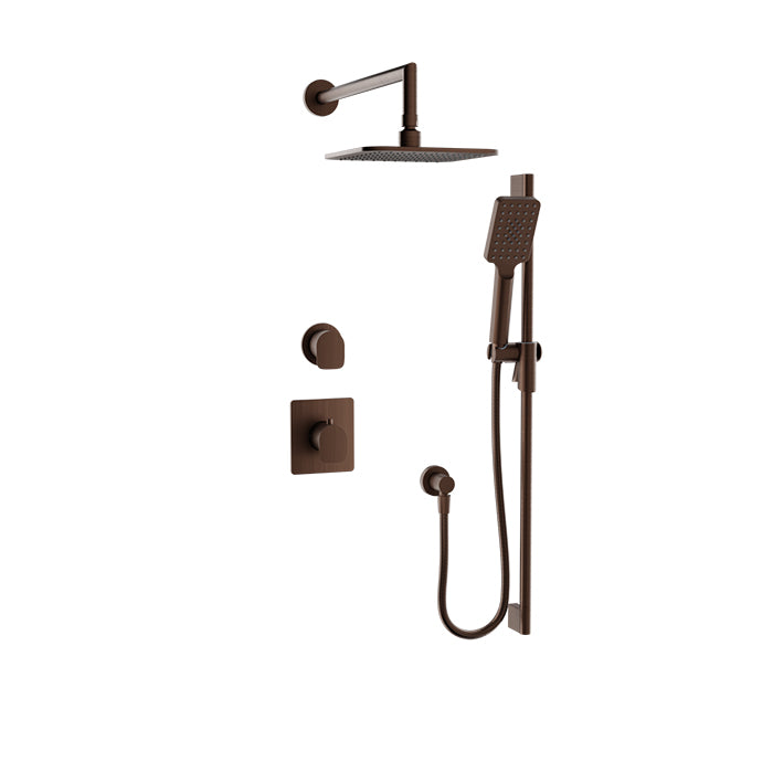 BARIL PRO-3405-04 Complete thermostatic shower kit