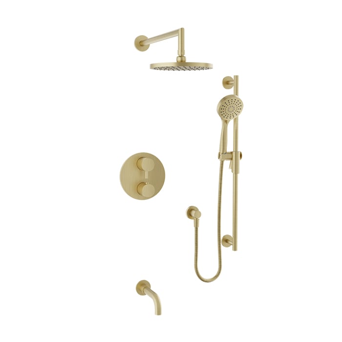 BARIL ZIP B66 PRO-4303-66 Complete thermostatic pressure-balanced shower kit