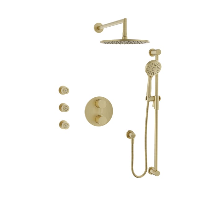 BARIL ZIP B66 PRO-4393-66 Complete thermostatic pressure-balanced shower kit