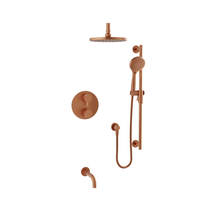 BARIL ZIP B66 PRR-4303-66 Complete thermostatic pressure-balanced shower kit