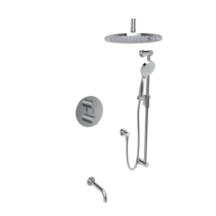 BARIL Zip B66 PRR-4309-66 Complete Thermostatic Pressure-Balanced Shower Kit Main image