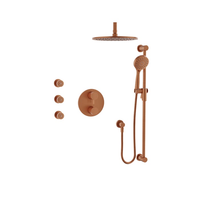 BARIL ZIP B66 PRR-4393-66 Complete thermostatic pressure-balanced shower kit