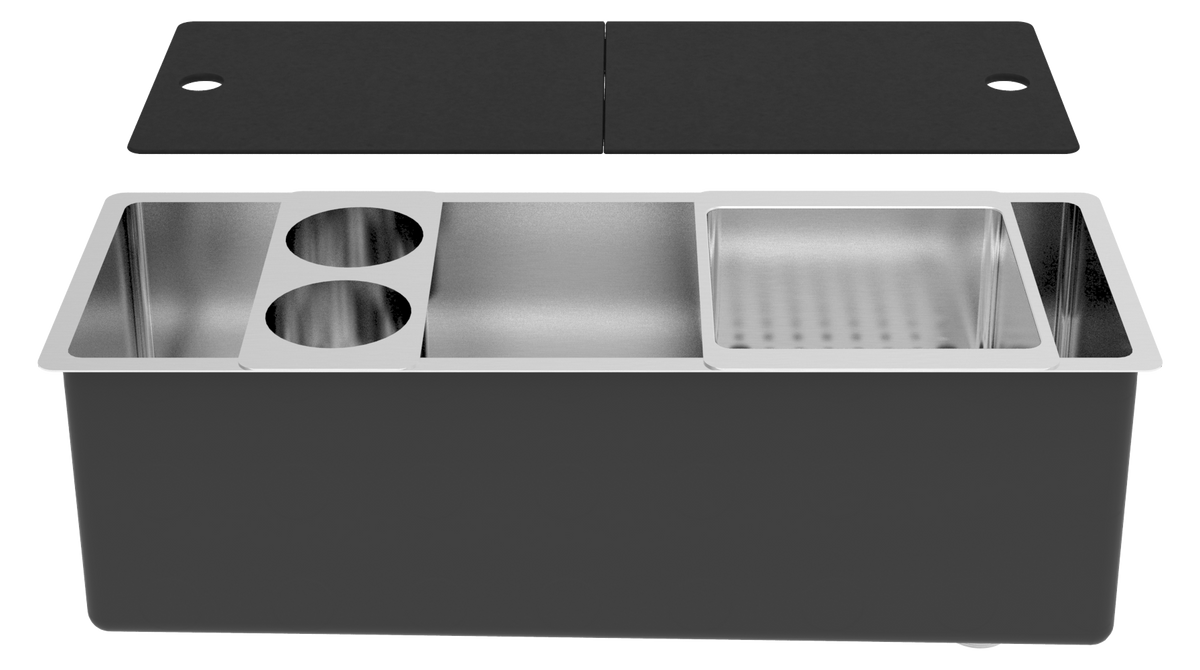 ZOMODO PRC620K 26" Party Bar Station and Trough Sink with Accessories